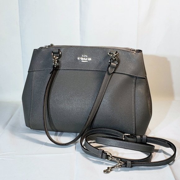 Coach Handbags - Coach-crossgrain Brook mini, carry all hand bag, like new. w/crossbody strap